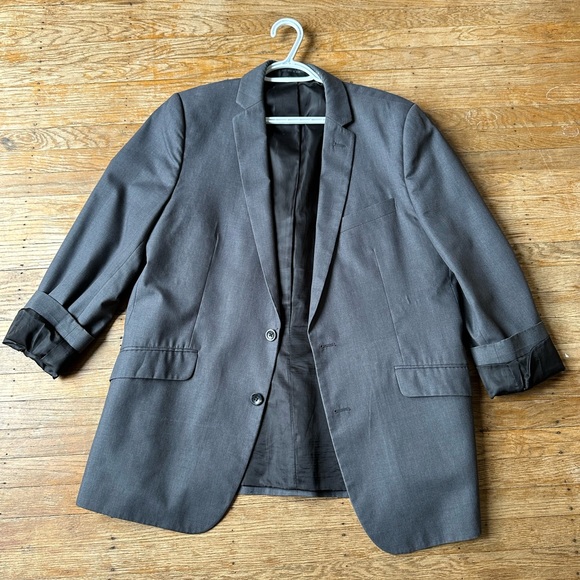 Grey thrifted blazer - Picture 1 of 1